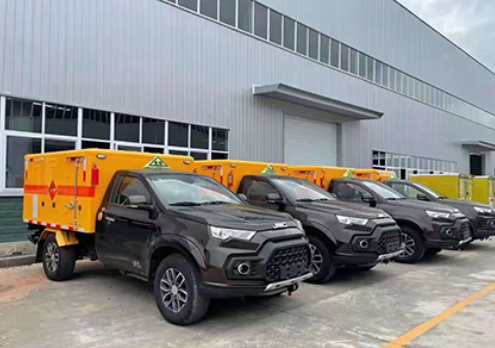 安吉爆破器材运输车-保障安全与效率的关键